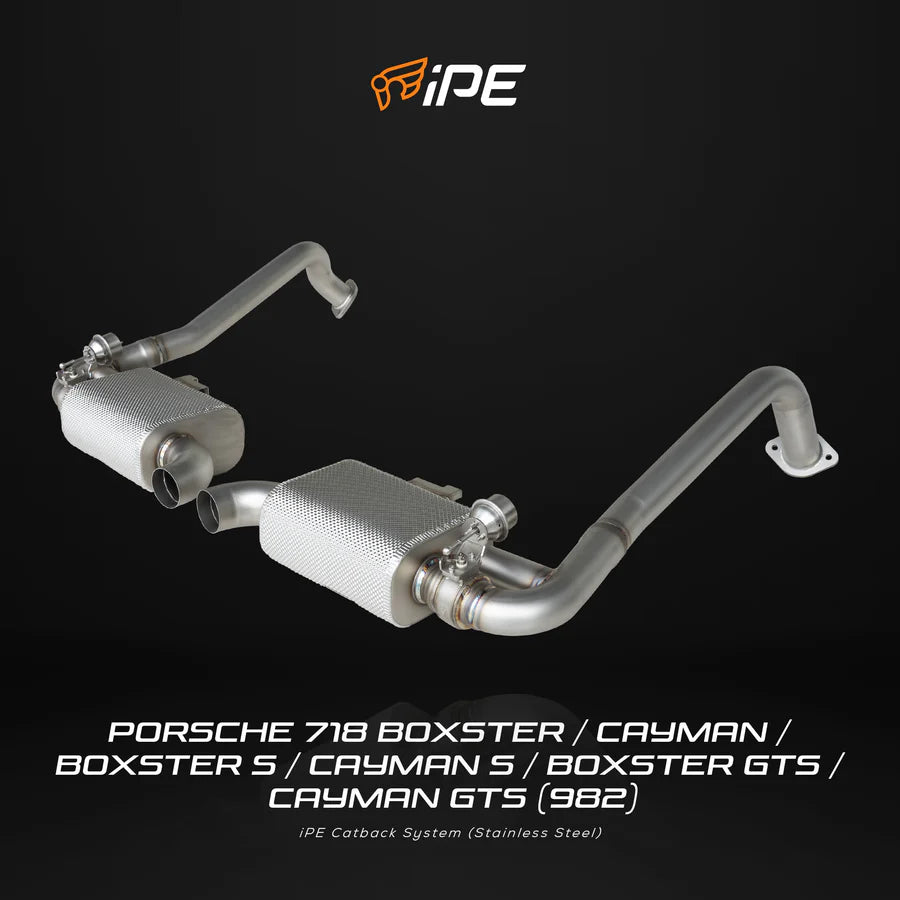 IPE Porsche 718 Boxster / Cayman / Boxster S / Cayman S / Boxster GTS / Cayman GTS (982) Exhaust System