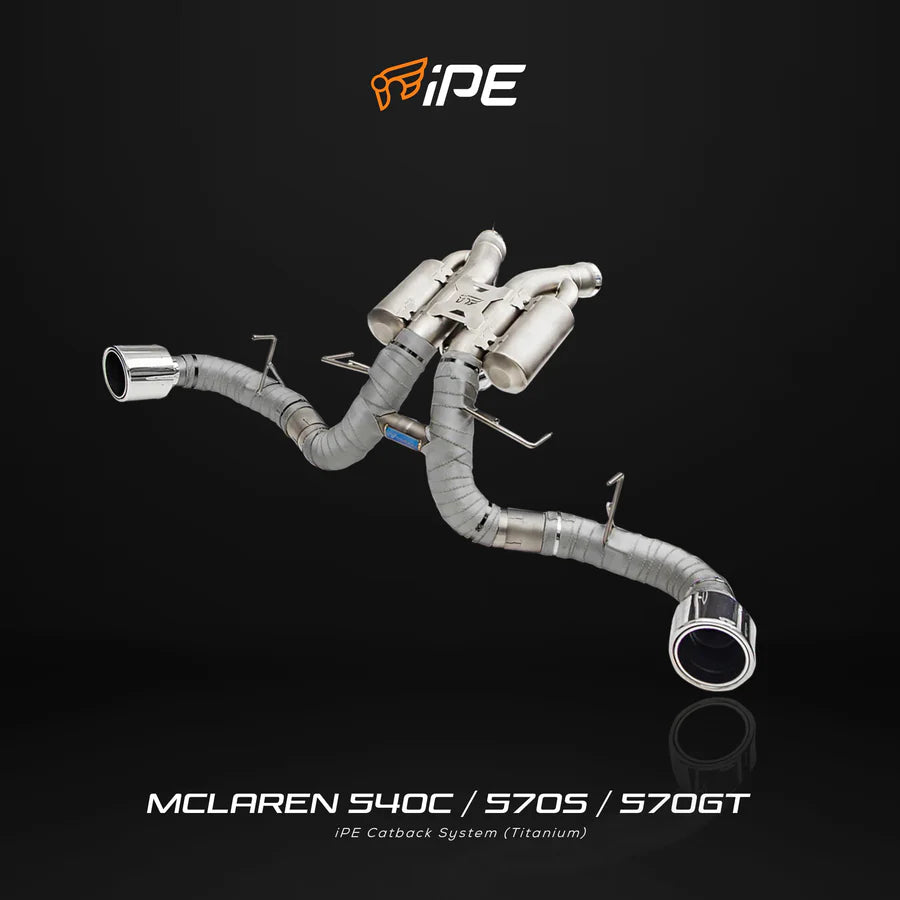 IPE McLaren 540C / 570S / 570GT (Titanium) Exhaust System