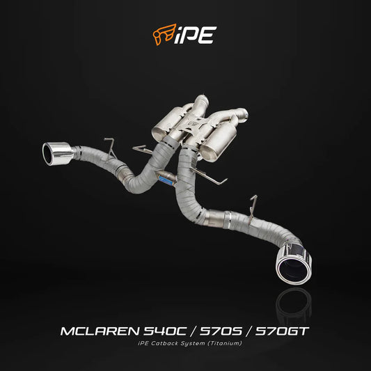 IPE McLaren 540C / 570S / 570GT (Titanium) Exhaust System