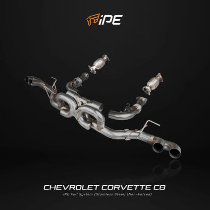 IPE Chevrolet Corvette C8 Exhaust System