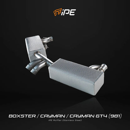 IPE Porsche Boxster / Cayman / Cayman GT4 (981) Exhaust System