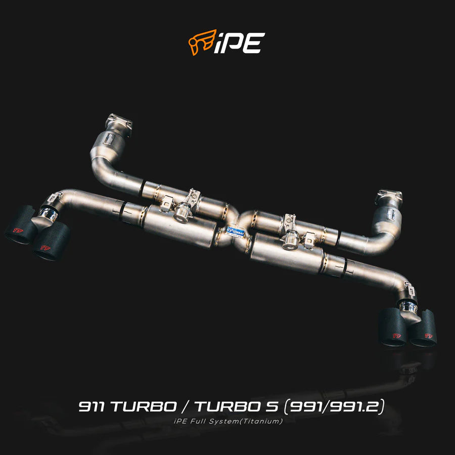 IPE Porsche 911 Turbo / Turbo S (991/991.2) (Titanium) Exhaust System
