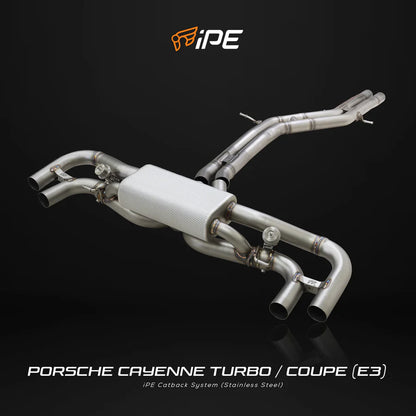 IPE Porsche Cayenne Turbo 4.0T / Cayenne Turbo Coupe 4.0T (E3) Exhaust System