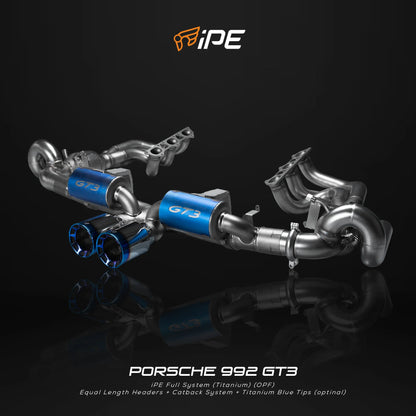 IPE Porsche 911 GT3 / GT3 RS (992) Full Exhaust System