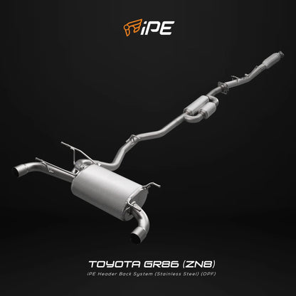 IPE Toyota GR86 (ZN8) Exhaust System