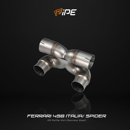 IPE Ferrari 458 Italia / Spider (Titanium) Exhaust System