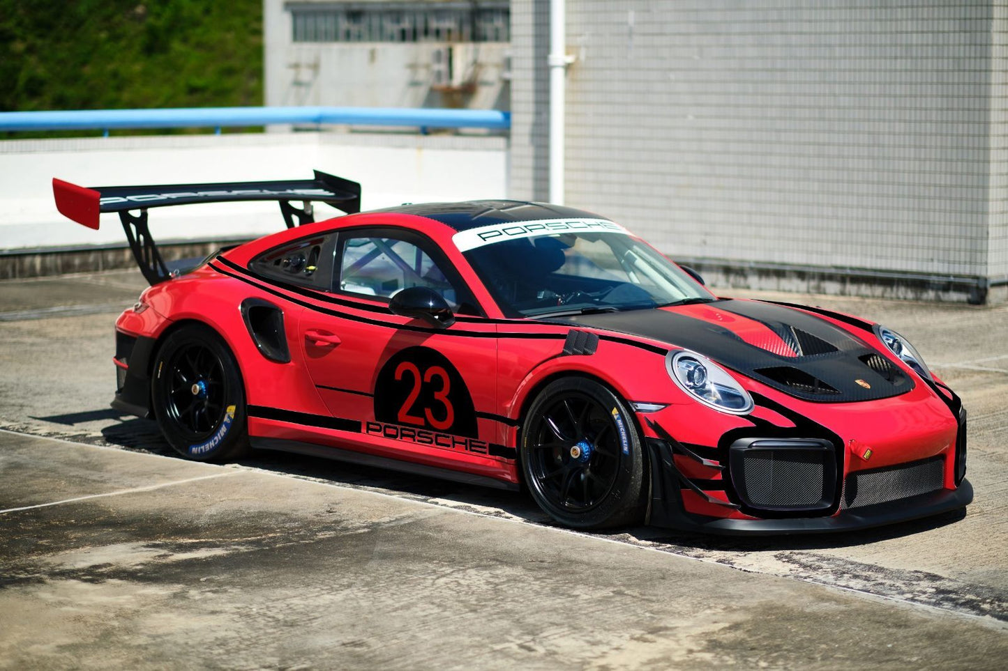 Apollo 2015-2019 PORSCHE 911 GT3 RS（991.2） EXTENDED REAR WING UPRIGHTS