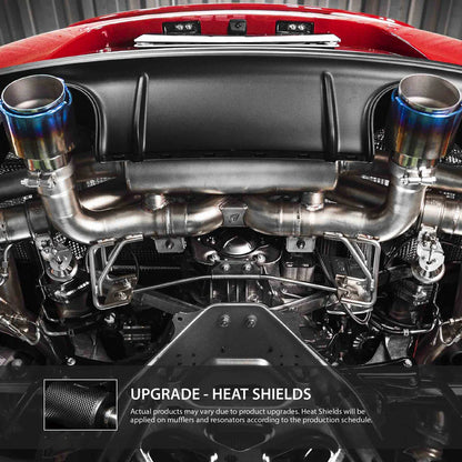 IPE Porsche 718 GTS 4.0 / 718 Cayman GT4 / 718 Spyder Exhaust System