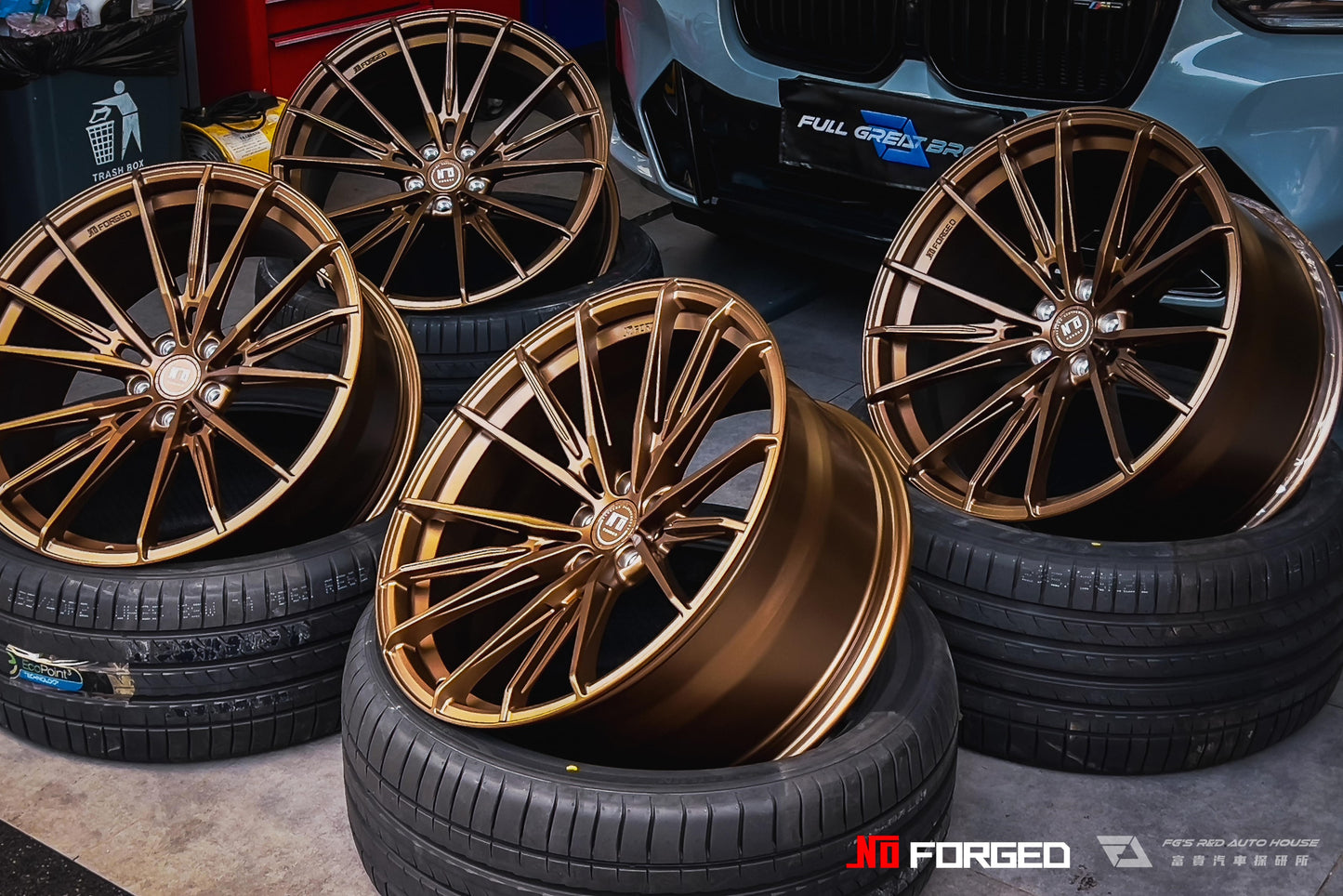 N-Zero Forged UF-18 (For Mercedes AMG, BMW M, Audi RS, Luxury SUV, & More!)